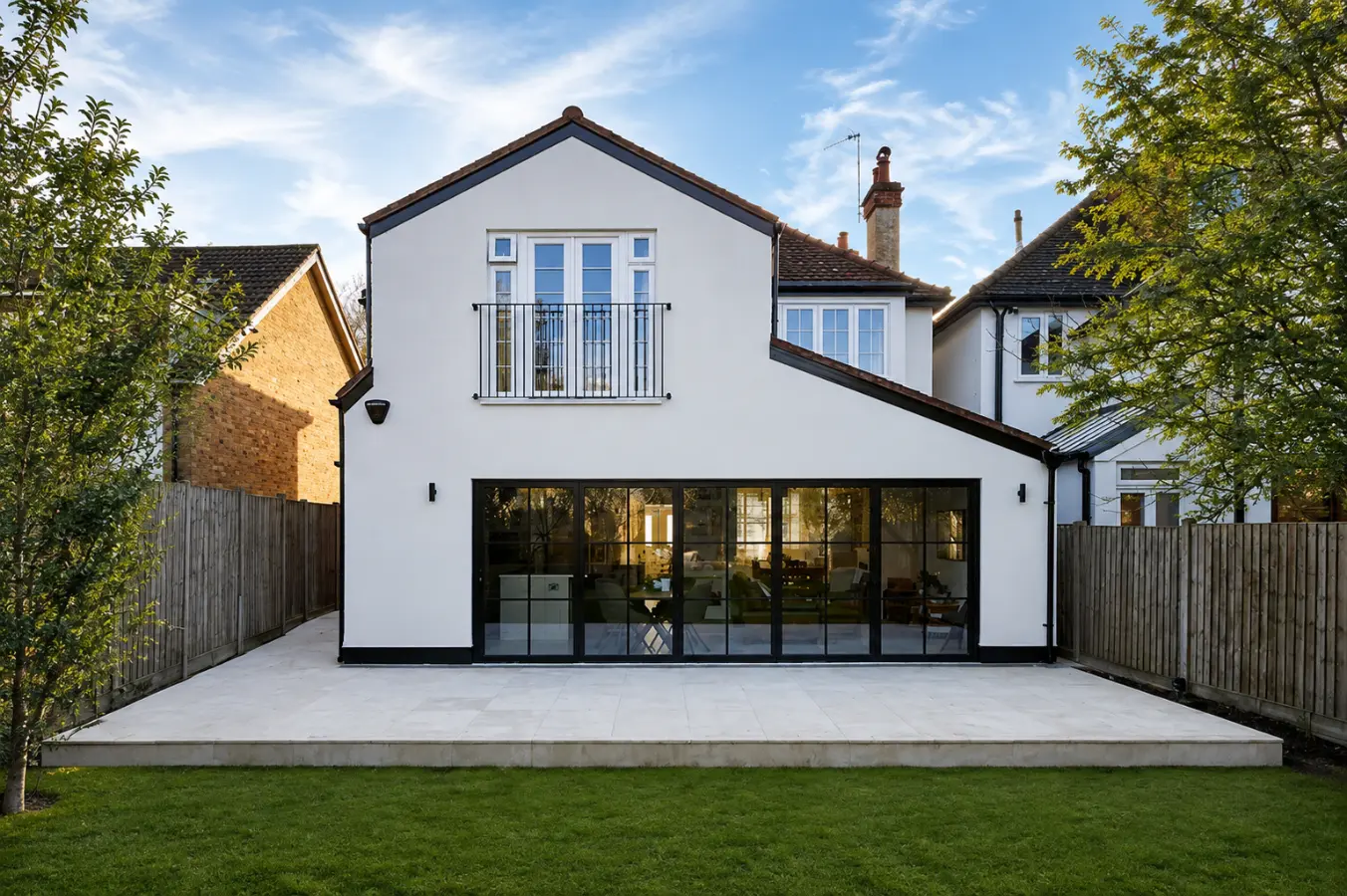 Property after double storey extension