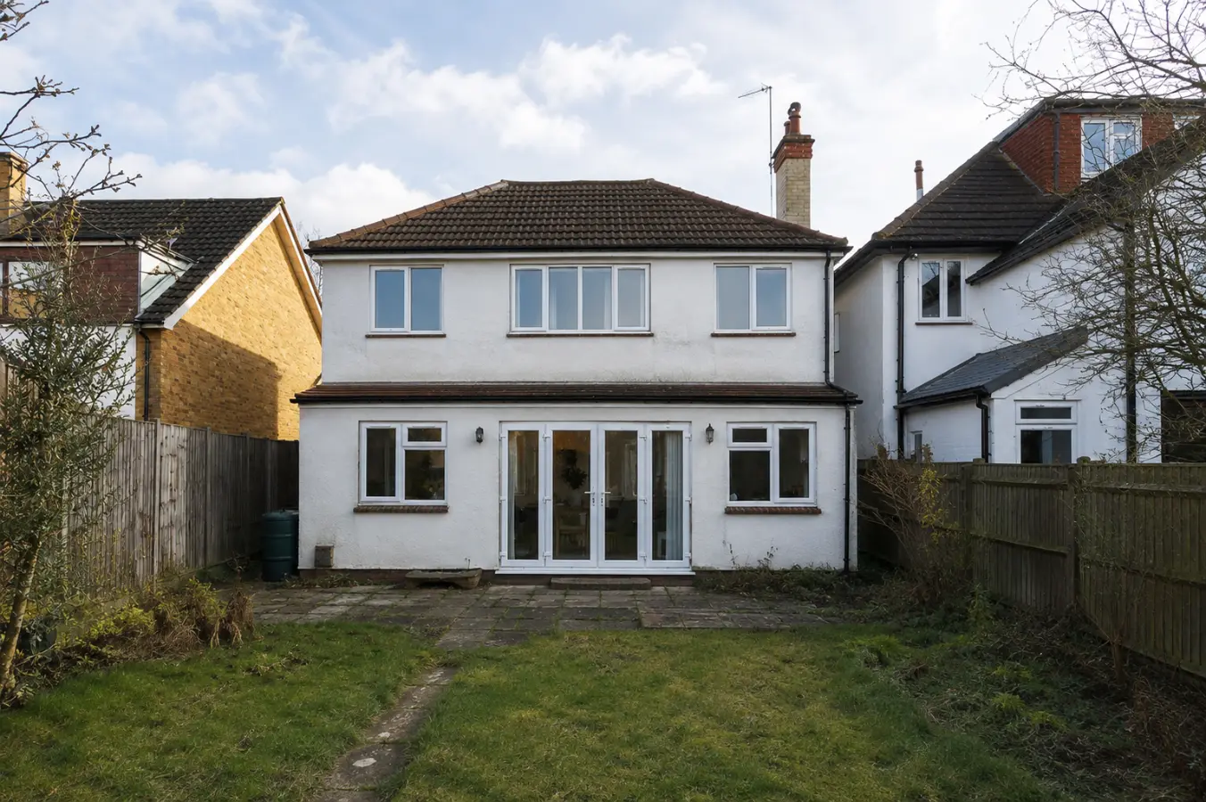 Property before double storey extension